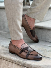 Tan Buckle Shoes